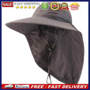 Sunshade Cap for Men Women Outdoor Fishing Sun Hat UV Protection with Neck Co
