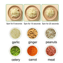 Wireless Electric Vegetable Cutter Set 4 in 1 Vegetable Chopper Food Processor