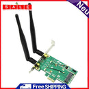 Wireless Bluetooth-Compatible Mini PCI Express to PCIe Adapter Card with Antenna
