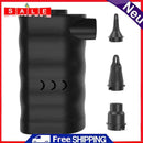 Dual Use Wireless Inflatable Pump Electric Quick Inflator Air Pump w/ 3 Nozzles