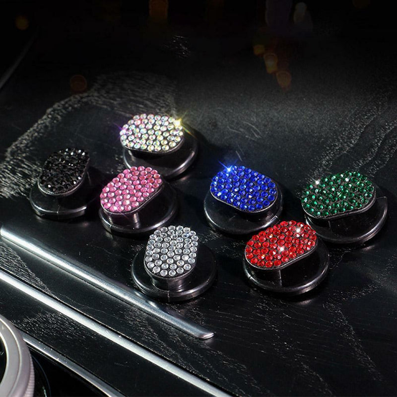 Bling White Self Adhesive Car Hook Wall Hanger for Dashboard Holders Organizers