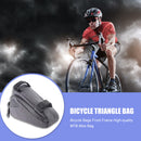 MTB Road Folding Bike Triangle Bag with Reflective Stripes Cycling Accessories