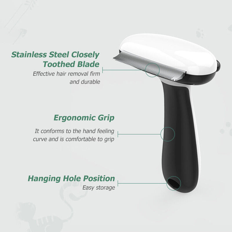 Panda Shaped Cat Comb Beauty Tools Plastic Deshedding Comb Portable Pet Products