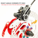 MTB Disc Brake Pads Adjusting Tool Bicycle Brake Rotor Alignment Bike Repair Kit