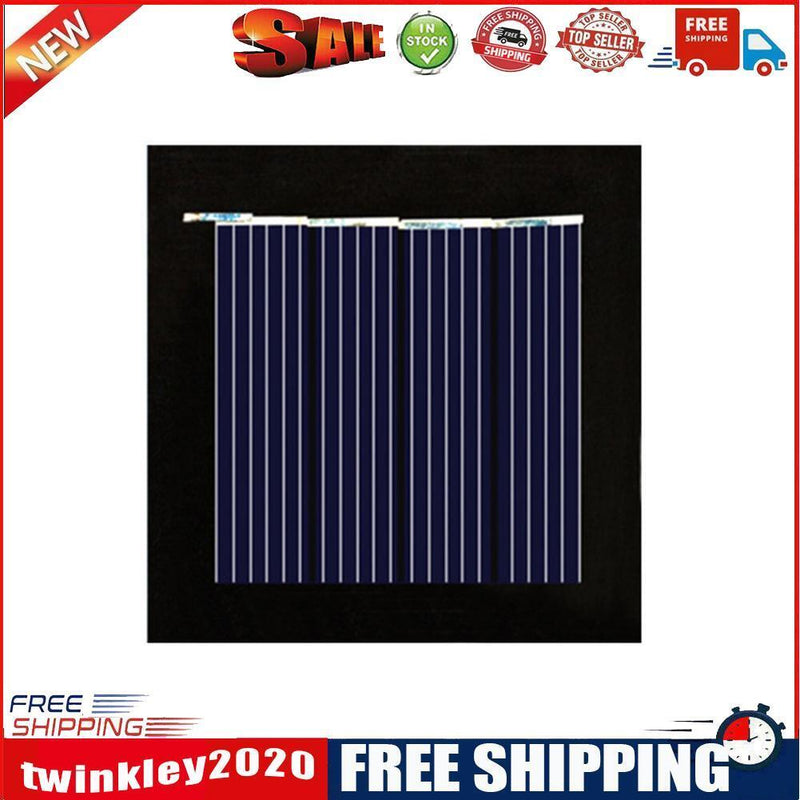 2V 0.2W 100mA Solar Panel DIY Charge Module Mini Polycrystalline Solar Cell