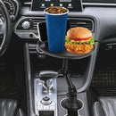 Car Cup Holder Tray Non-Slip Mobile Phone Holder Rotating Tray (Long 3 Mat)
