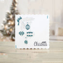 DIY Crafts Decor Embossing Stencil Christmas Baubles Scrapbooking Cutting Dies