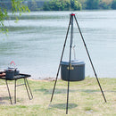 SUNDICK Aluminum Alloy Hanging Cooking Pot Outdoor Camping Cookware Tripod Newly