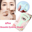 Grooming Shaping Mold Eyebrow Stencil Drawing Card Eyebrow Shaping Template