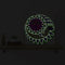 5D Part Special Shaped Drill Luminous Diamond Painting Sun God Art (GT105)
