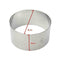 Round Mousse Mould Cake Steel Ring Pastry Mold Baking L0Z0 Tool S4D5 U2Y8 N6T9