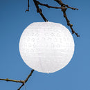 Paper Ball Lantern Decorative Lighting Lamp Wedding Party Decor Art (White)