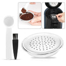 Refillable Capsule Reusable Pods Coffee Capsule Stainless Steel For Senseo