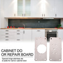 Hinge Repair Plate with Mounting Screws for Cabinet Drawer Window Repair Newly