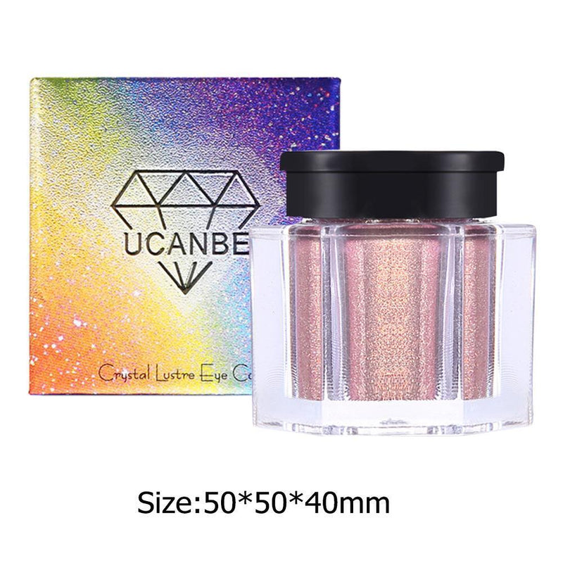 7 Colors Shimmer Eye Shadow Powder Makeup Pigment Highlighter Eyeshadow (3