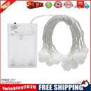 80LED Battery Box Ball String Light Christmas Party Decorative Lamp (10m)