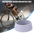 MTB Bike Seatpost Silicone Ring Dust Cover Cycling Accessories (L Grey) Newly