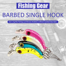 4cm 1.5g Mini Fishing Lure Minnow Wobblers Crankbait Bass Baits (8pcs)