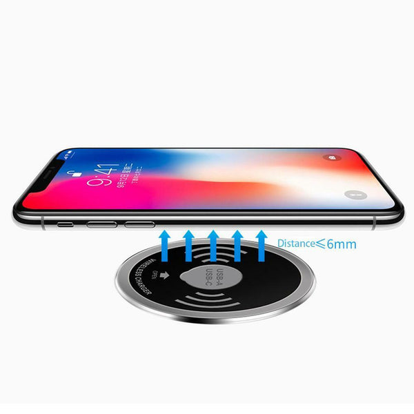 USB Type-C Multiple Coil QI Wireless Charger Embedded Desktop Transmitter