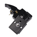 323 Quick Release Plate Clamp Adapter for Manfrotto 200PL-14 Camera Tripod Newly