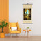 DIY Witch Hanging Frame Canvas Picture Scroll Poster Oil Painting for Bedroom