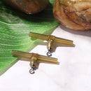 15pcs Carp Fishing Accessories Slide Bend Swivels Hair Rig Hook Link (A) Newly