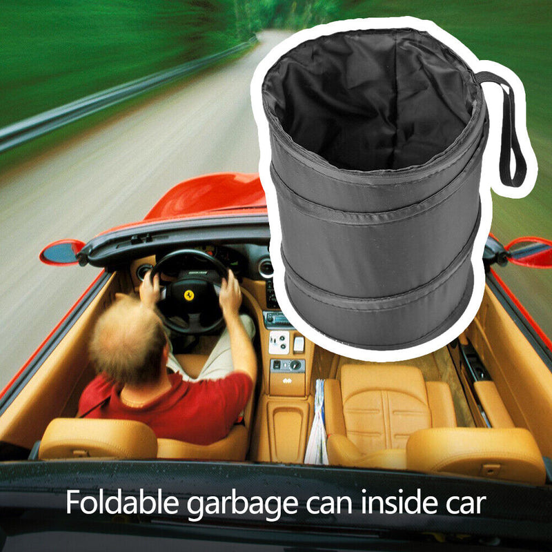 Portable Foldable Car Garbage Bin Dust Case Clothes Storage Organizer Bucke