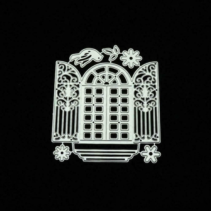Windows Metal Cutting Dies Stencil Scrapbooking Embossing Album Crafts
