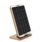 Solar Panel Foldable Wooden Base Camping Accessories Emergency Charging Pan