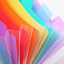File Case School Plastic Paper Organizer File Folder Document Bag 13 Pockets