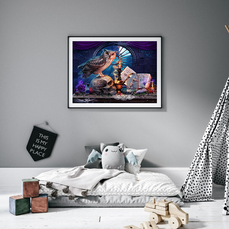 Halloween 50x40cm Oil Paint By Numbers Picture DIY Painting