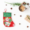 3pcs Christmas Stockings Hanging Pendants DIY Diamond Painting Kit (WZ002) Newly