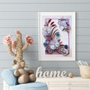 5D Paper Flower Series Round Diamond Diamond Painting