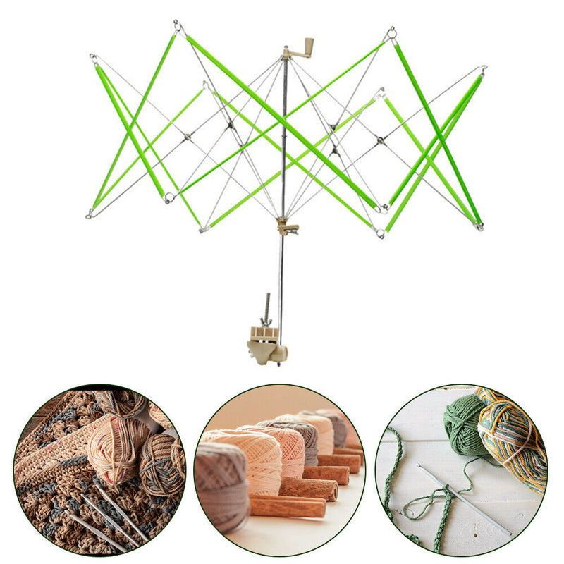 Umbrella Stand Wire Woolen Yarn Winding String Ball DIY Knitting Wire Swift Tool