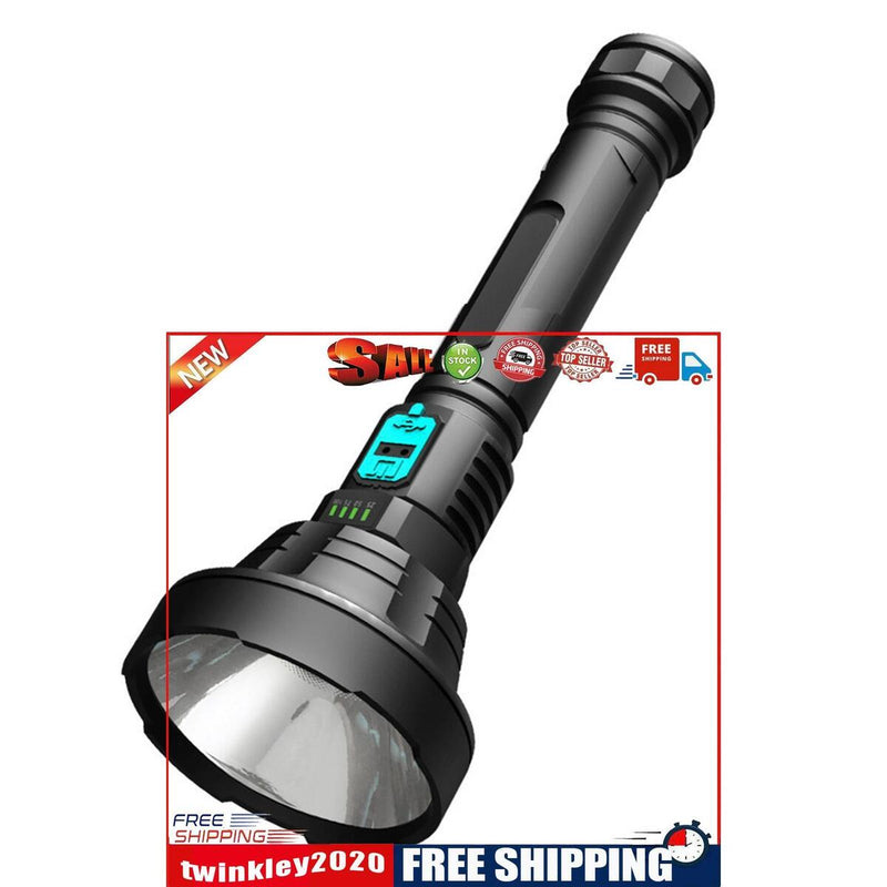Rechargeable Super Bright Flashlight Waterproof Torch for Camping Home