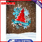 5D Drill Point Handicraft Cartoon Xmas Tree Rhinestone Art Diamond Painting