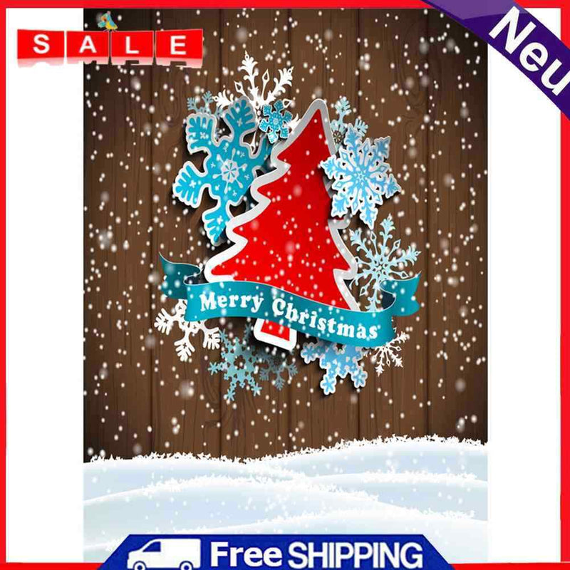 5D Drill Point Handicraft Cartoon Xmas Tree Rhinestone Art Diamond Painting