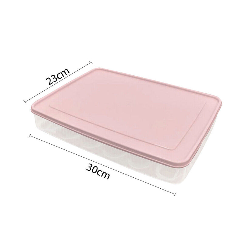 Refrigerator Egg Storage Box Fresh Keeping Egg Tray Holder Organizer for Kitchen