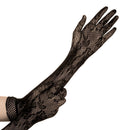 Stretchy Fancy Dress Christmas Halloween Gloves Gothic Punk Mittens Lace Gloves
