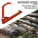 Roller Felling Lever Garden Backyard Lifter Log Peavy Rustproof Cant Hook T
