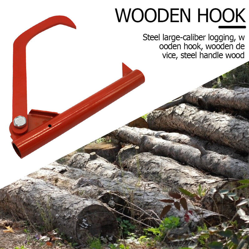 Roller Felling Lever Garden Backyard Lifter Log Peavy Rustproof Cant Hook T