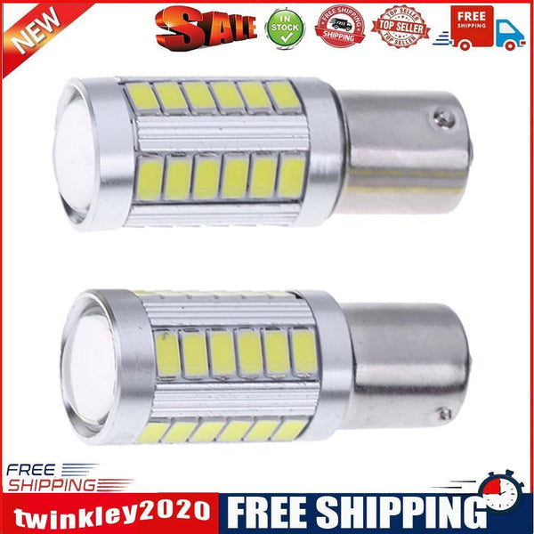 2pcs 1156 5630-33SMD Led Car Turn Signal Brake Light Tail Rear Reverse Lamp