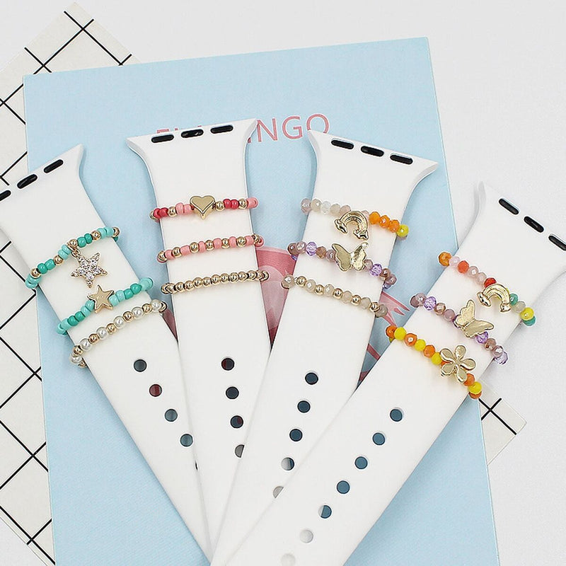 Diamond Wristbelt Charms Strap Accessories Watch Band Ornament Decorative Ring