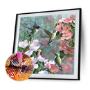 Diamond Painting 5D Full Round Drill Mosaic DIY Hummingbird Flower Kit for Home