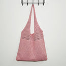 Knitting Women Underarm Shoulder Bag Large Capacity Totes Hobo Shopping Purses