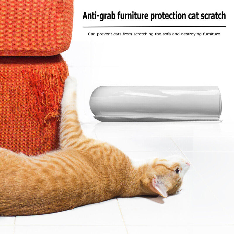 Pet Kitten Scratch Deterrent Tape Anti-Scratch Pad Household Couch Protecto