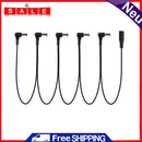 3/5 Ways Guitar Effect Pedal Daisy Chaining Cable Right Angle Connecting Wire