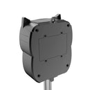 Outdoor Solar Ultrasonic Animal Repeller Dog Sound Alarm Repellent (Black) Newly