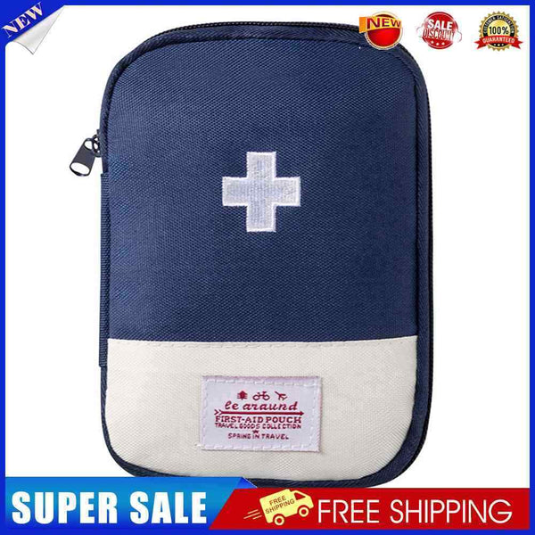 Outdoor First Aid Kit Bag Portable Travel Emergency Medicine Storage Organi