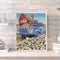 Car in Flower Oil Paint By Numbers Kits Canvas Picture DIY Wall Art Craft Color